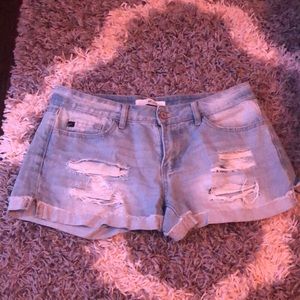 jean shorts